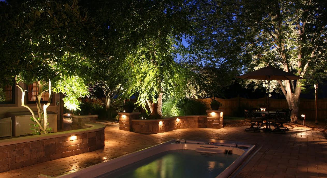Enhance your outdoor space with garden lighting